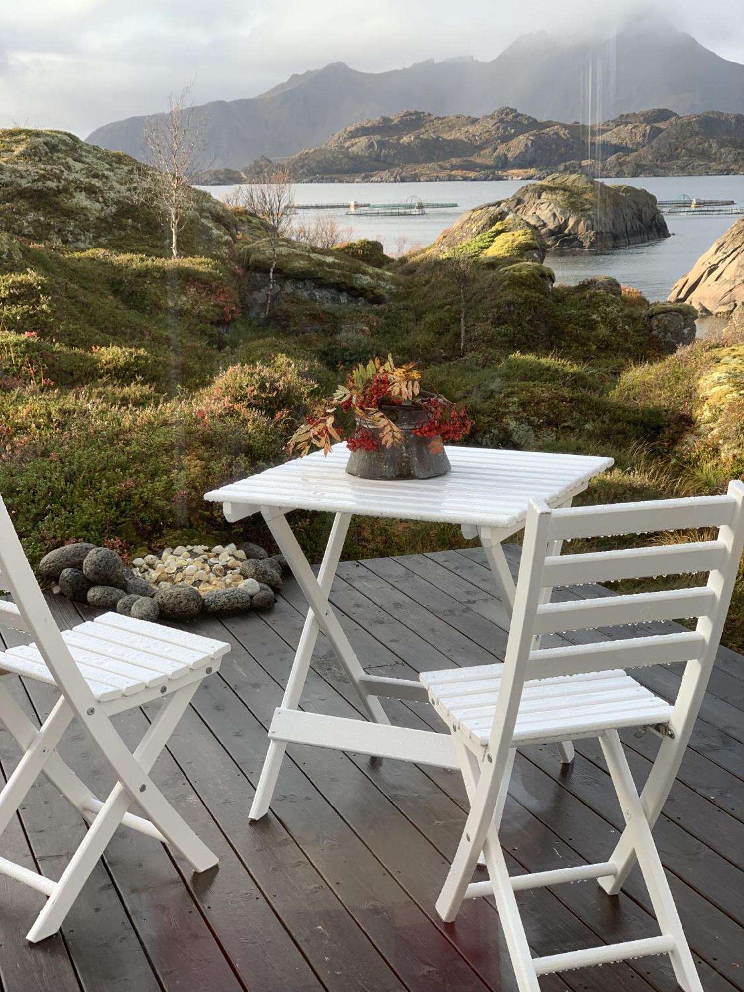 Unique Private Cabin In Lofoten Leknes Exteriör bild