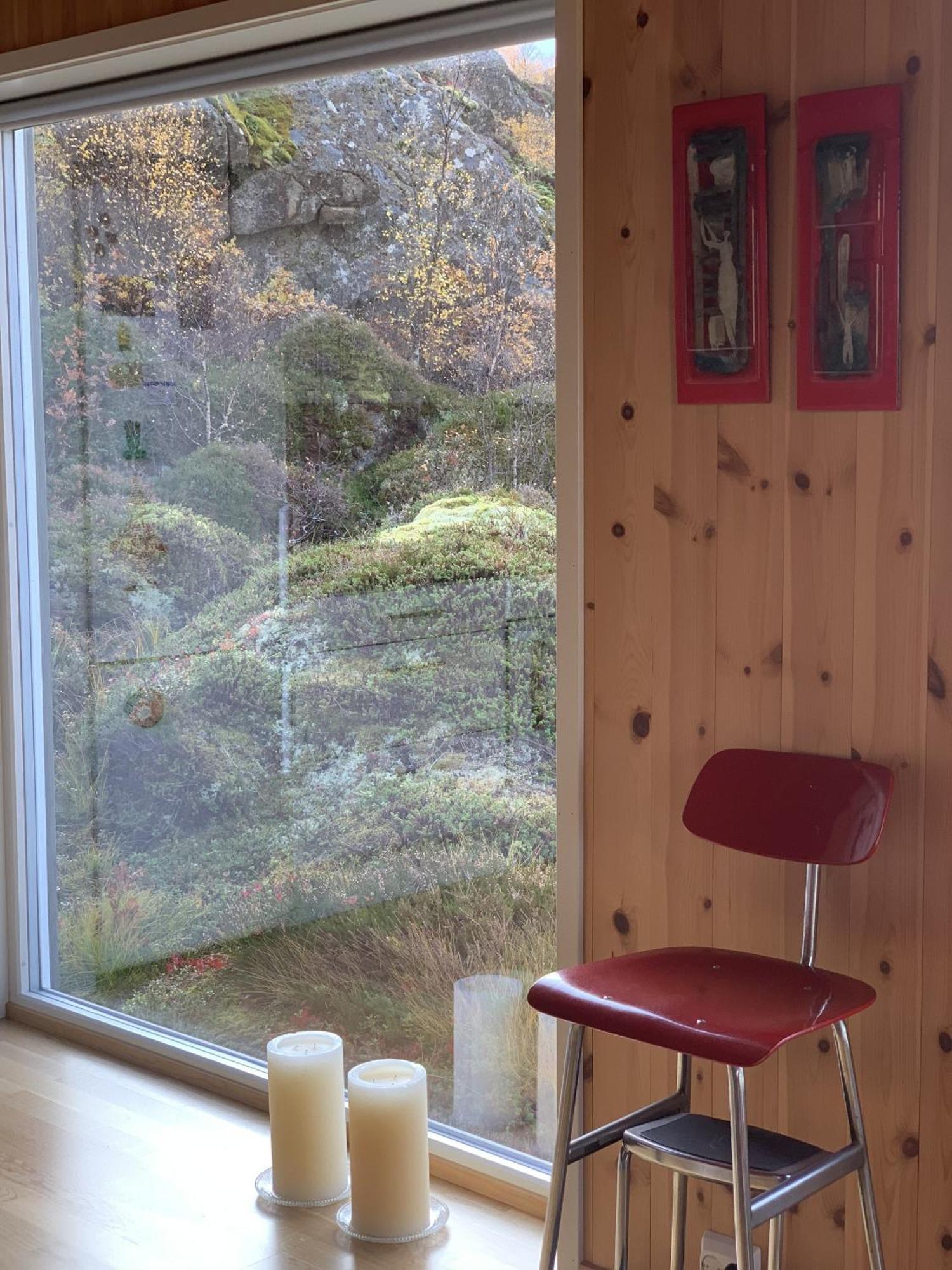 Unique Private Cabin In Lofoten Leknes Exteriör bild