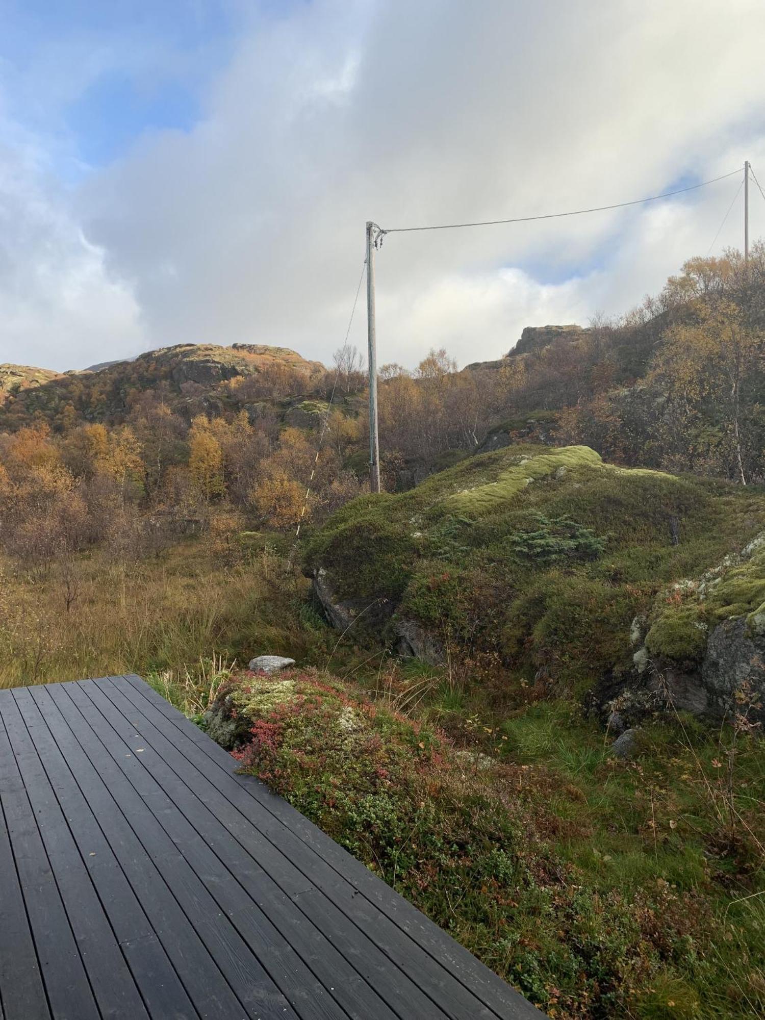 Unique Private Cabin In Lofoten Leknes Exteriör bild