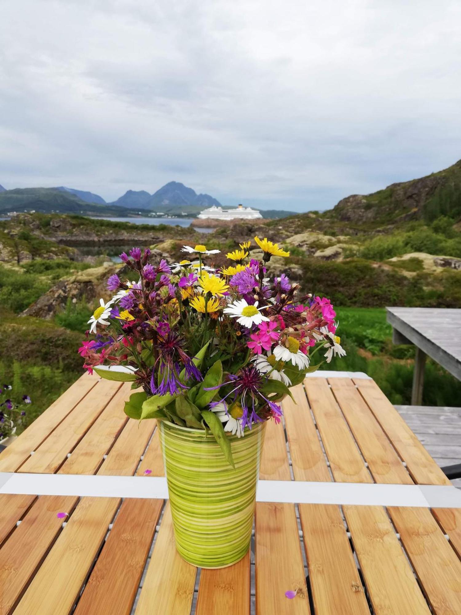 Unique Private Cabin In Lofoten Leknes Exteriör bild