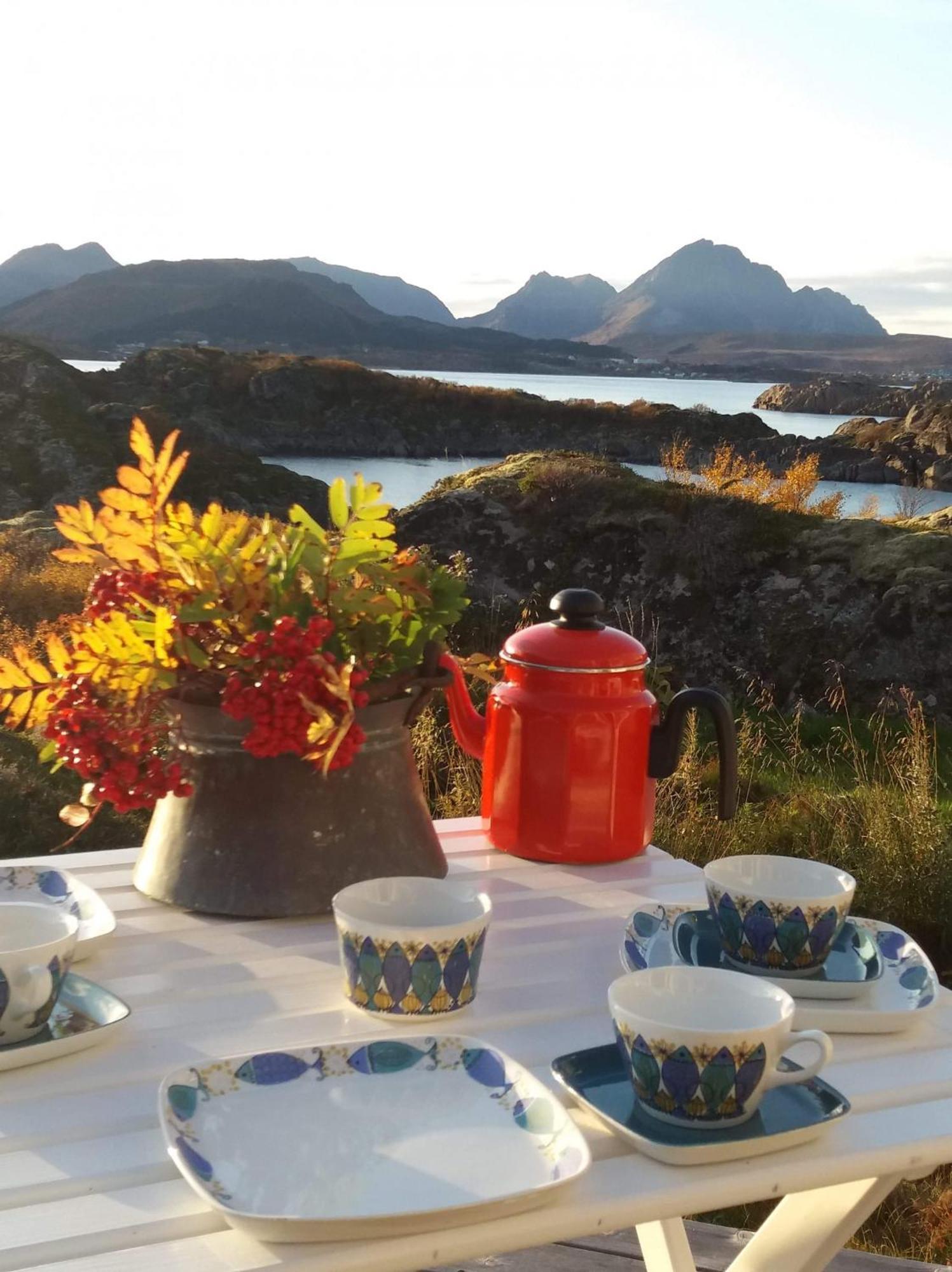 Unique Private Cabin In Lofoten Leknes Exteriör bild