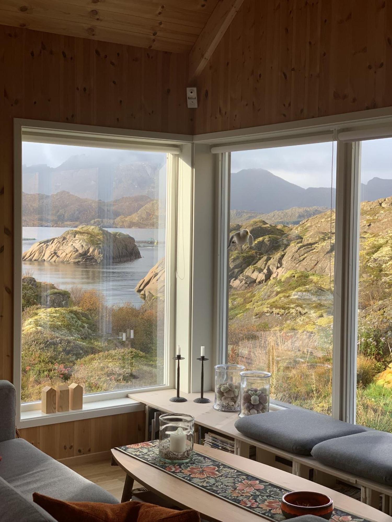 Unique Private Cabin In Lofoten Leknes Exteriör bild