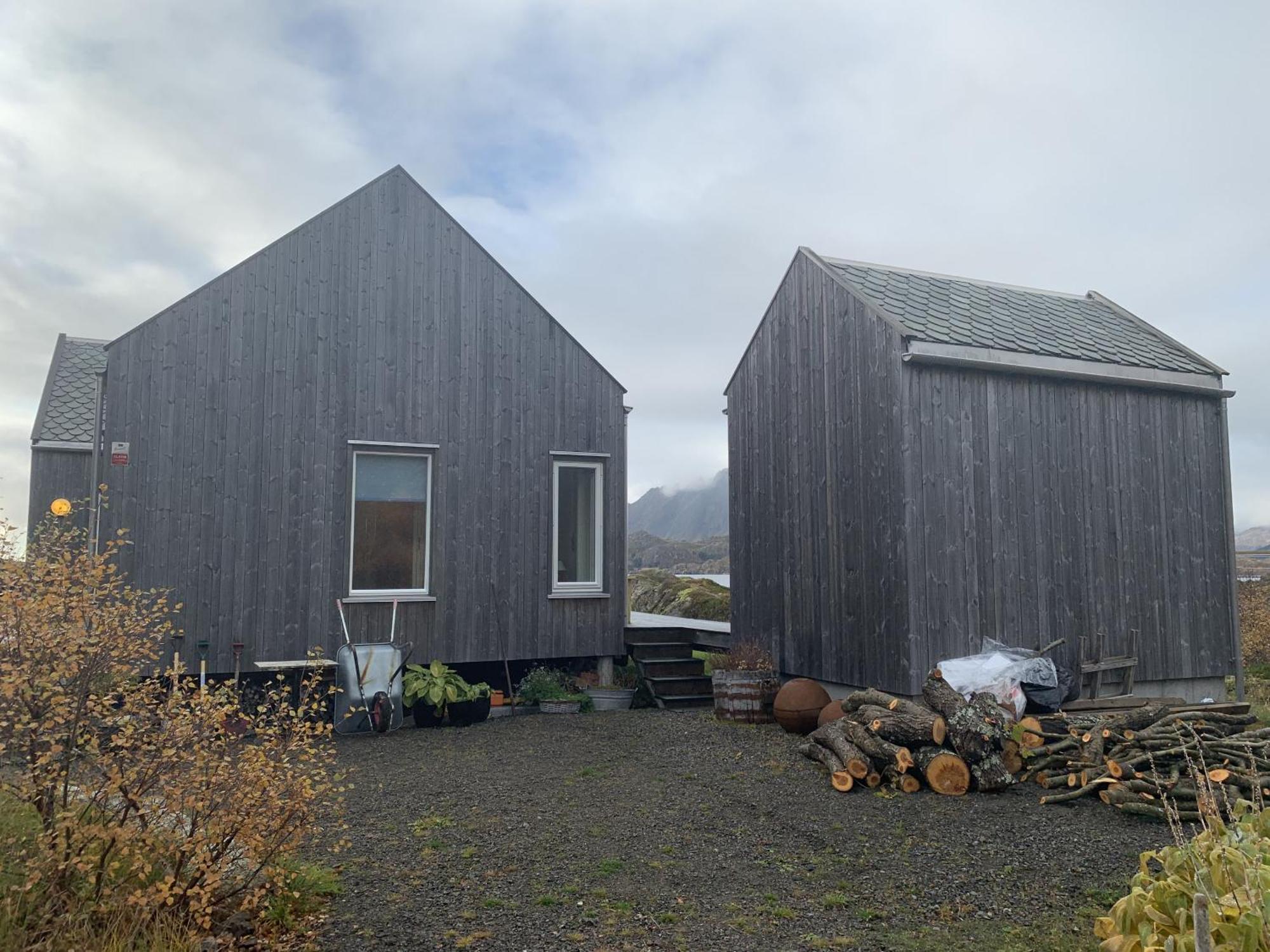 Unique Private Cabin In Lofoten Leknes Exteriör bild